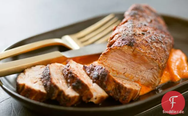 Gebratenes Schweinefilet