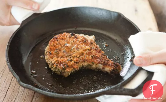 Panko-verkrustete Schweinekoteletts