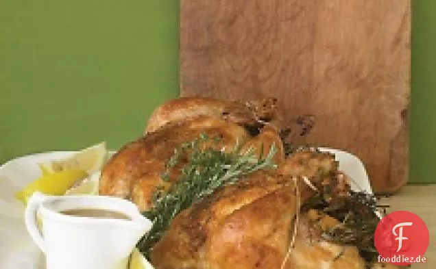 Brathähnchen mit Kräutern
