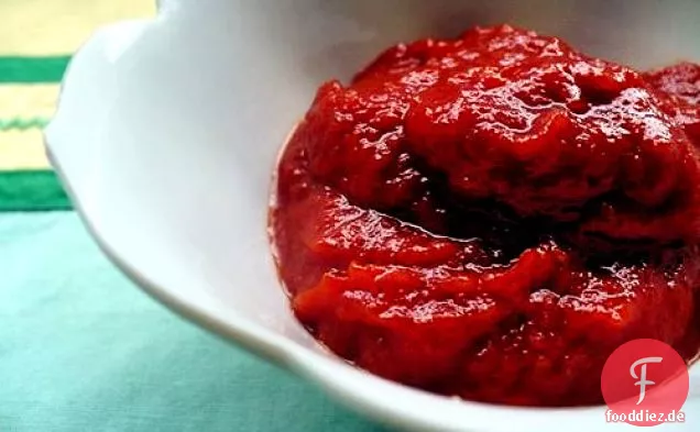 Hausgemachter Agavennektar Ketchup