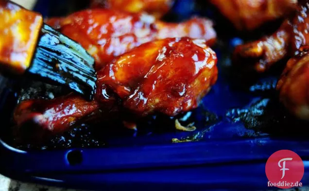 Grill Hähnchenschenkel