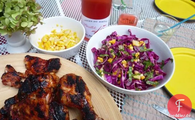 Klassisches gegrilltes Huhn