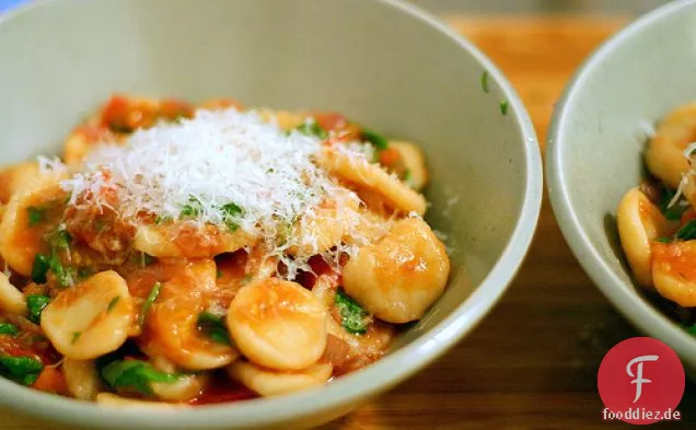 Orecchiette Mit Kirschtomaten Und Rucola