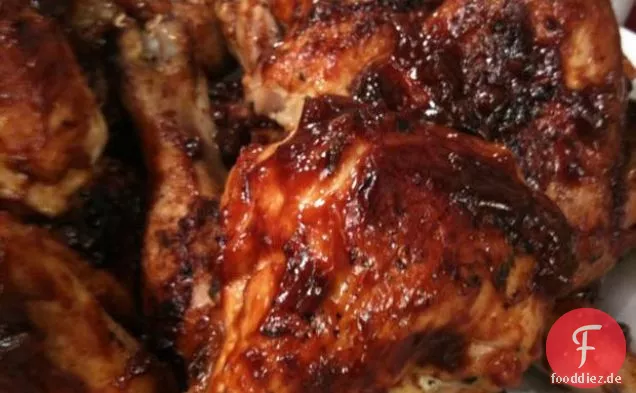 Das ultimative gegrillte Huhn
