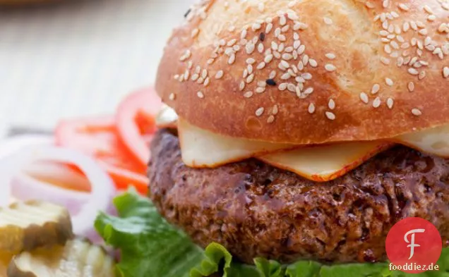 Saftige Steakhouse-Burger