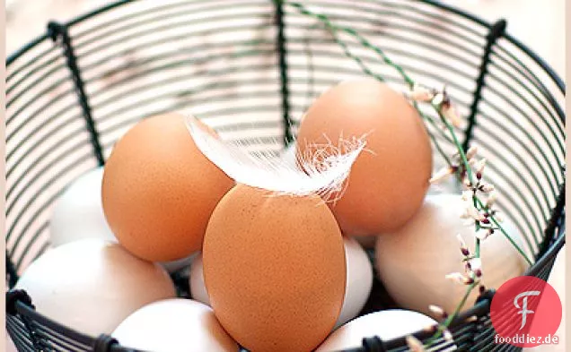 Verkleidet marmorierte Eier