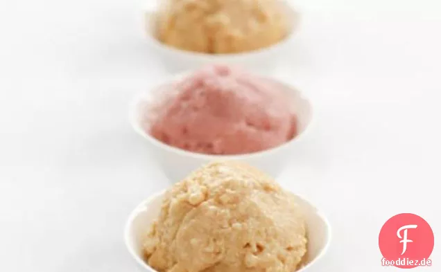 Pfirsich-Eis