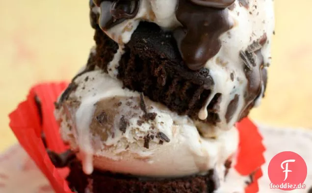 Feuer & Eis-Cupcakes