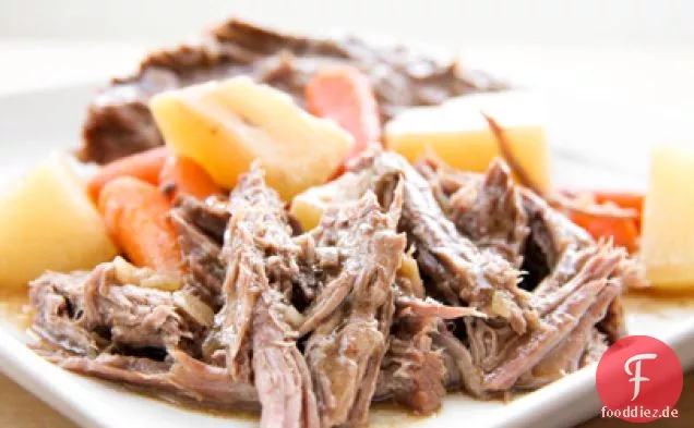 Slow Cooker Topf Braten