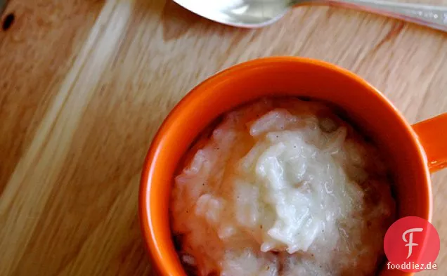 Vanilleschote Reispudding