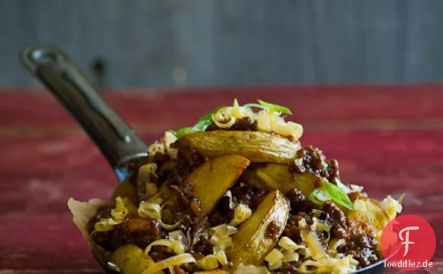 Würzigen Speck, Cowboy-Chili-Rezept