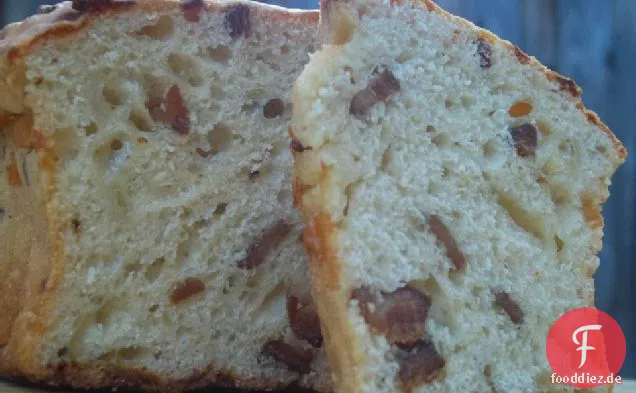 Bier-, Speck- und Cheddar-Brotrezept
