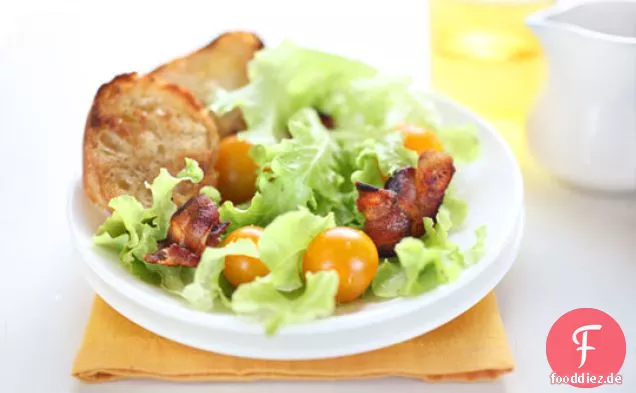 Blt-Salat Mit Speck-Vinaigrette