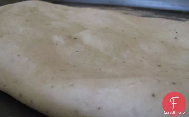 Gegrilltes Hähnchen, Speck Und Spinat-Fladenbrot-Pizza
