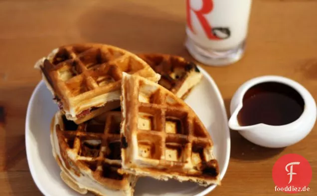 Speck & Schokolade Chunk Buttermilch Waffeln