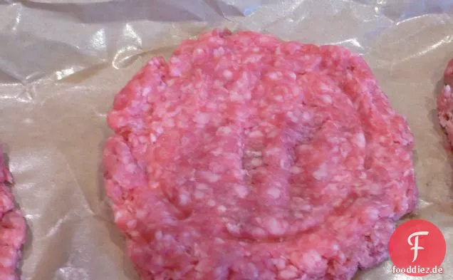 Speck Und Cheddar gefüllte Burger