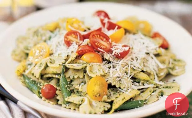 Farfalle mit Rucola Pesto