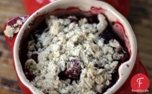 Himbeer-Balsamico-Crumble