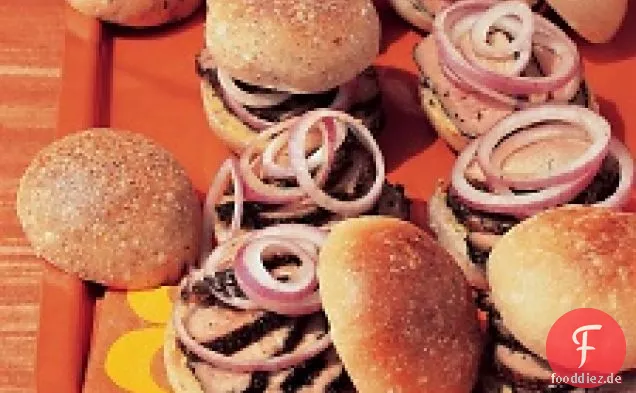 Balsamico-Glasierte Schweinefleisch Sandwiches