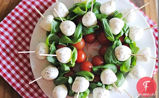 Balsamico Caprese Spieße