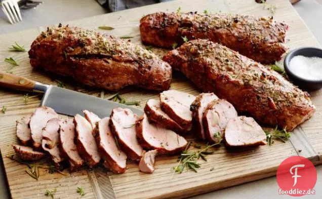 Balsamico Gebratenes Schweinefilet