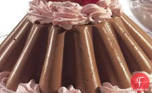 Schoko-Beeren-bayerische Creme