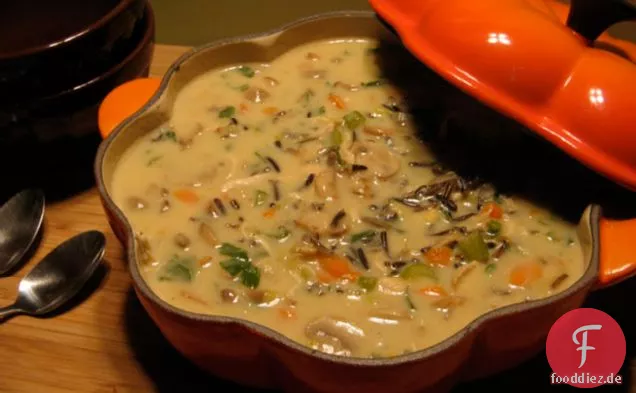 Creme Von Huhn & Wildreis Suppe