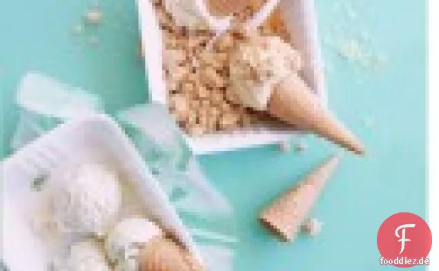 Knusprige Eisbecher