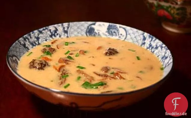 Creme von Wildpilzsuppe