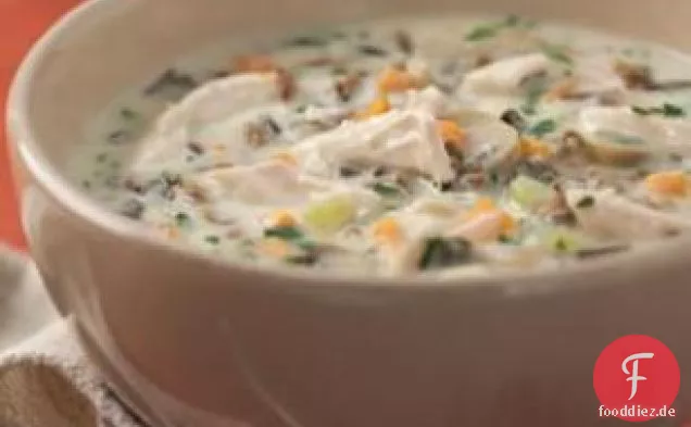Creme Mit Truthahn & Wild-Reis-Suppe