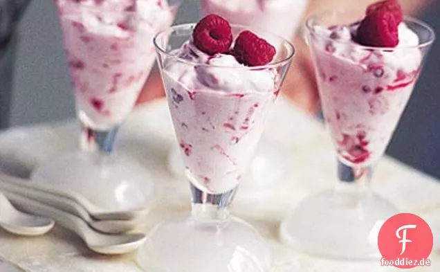 Himbeer- und Mascarpone-Cremes