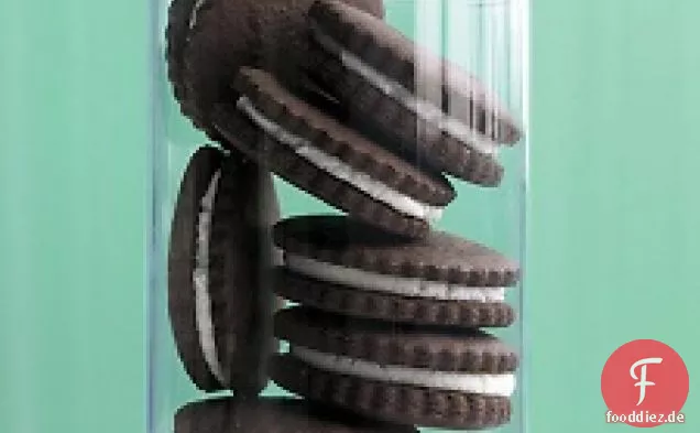 Schokolade 'n' Cream Sandwich Cookies