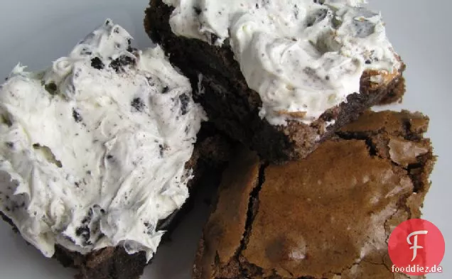 Kekse und Sahne Brownies