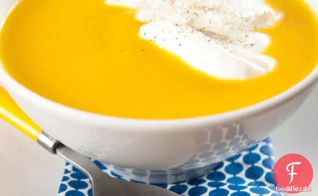 Geröstete Butternuss-Kürbis-Suppe