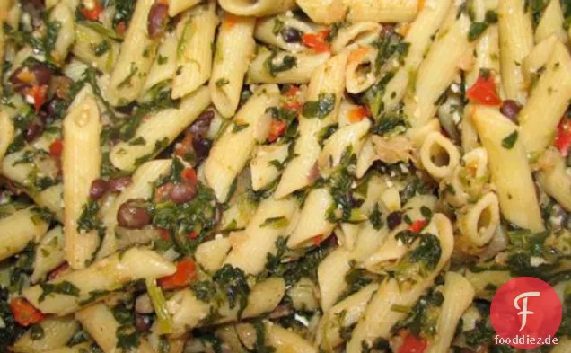 Penne Mit Cannellini-Bohnen und Sardellen