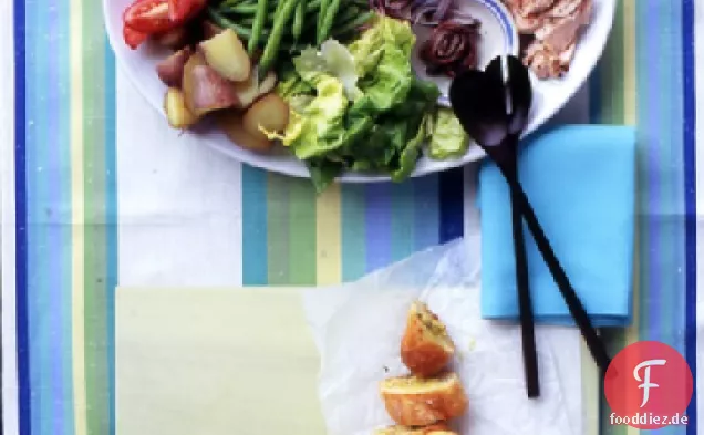 Lachs Nicoise Salat