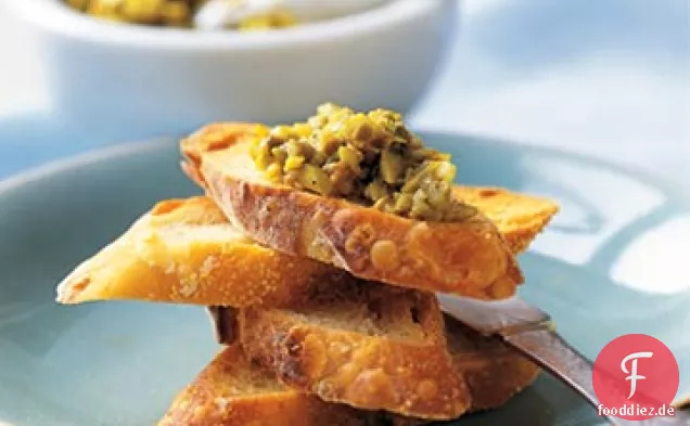Grüne Oliven Tapenade