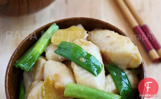 Ingwer und Schalotten Fisch Rezept (????)