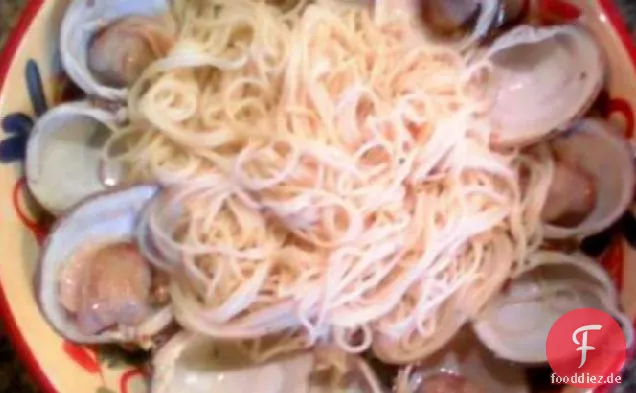 Linguini mit weißer Muschelsauce