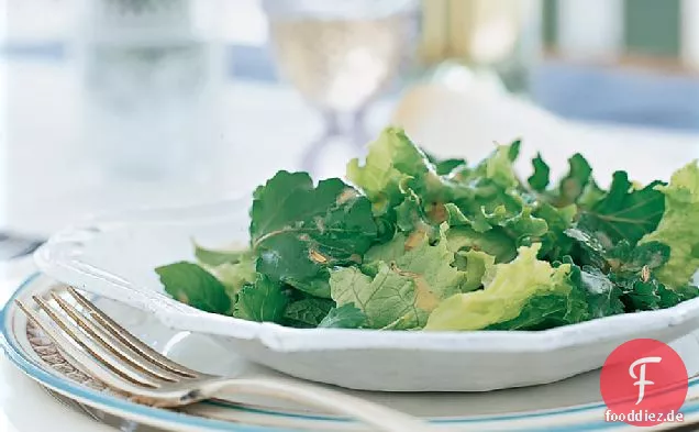 Rucola und Minze Salat