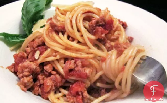 Huhn Bolognese