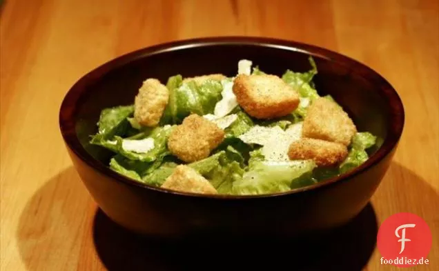 Katze Caesar-Salat