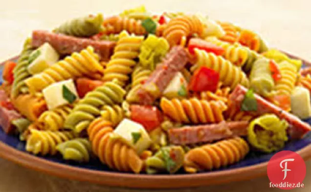 Nudelsalat nach Antipasto-Art