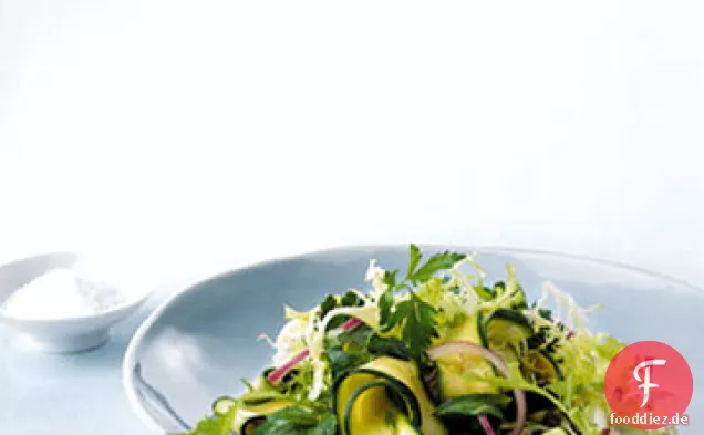 Goldband-Zucchini-Salat