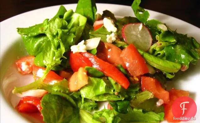 Der Montag-Nacht-Salat der Palme
