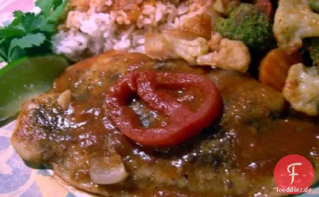 Basa-Filet Mit Cajun-Gemüse