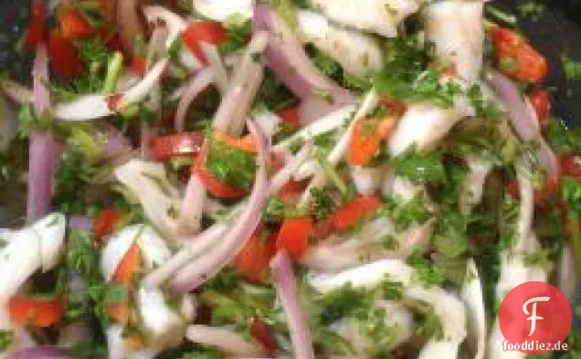 Wolfsbarsch-Ceviche