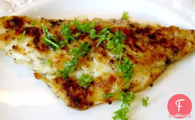 Red Snapper mit Zitronenbutter