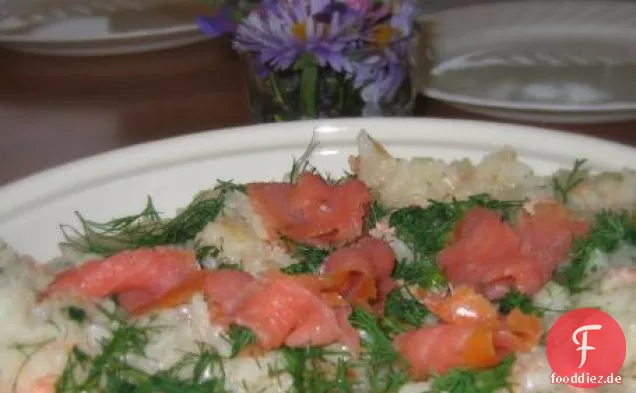 Lachs mit Pepita-Limettenbutter