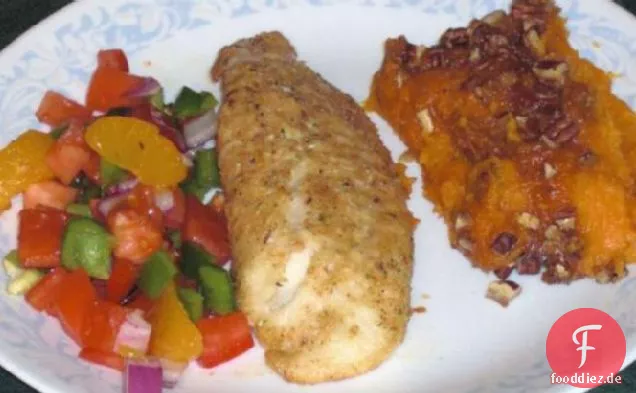 Mein spezieller knusprig gebackener Fisch